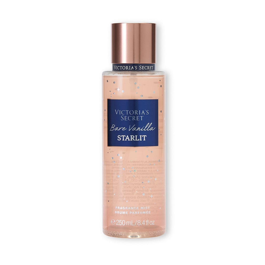 Victoria's Secret Bare Vanilla Starlit Fragrance Mist Body Mist - XOXO cosmetics
