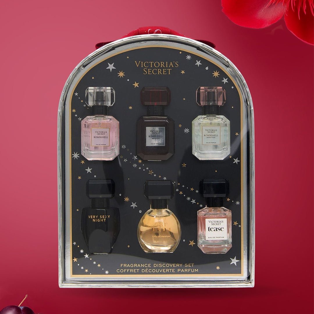 Victoria's Secret Fragrance Discovery Set - 6Pcs * 7.5ml Perfume Set - XOXO cosmetics