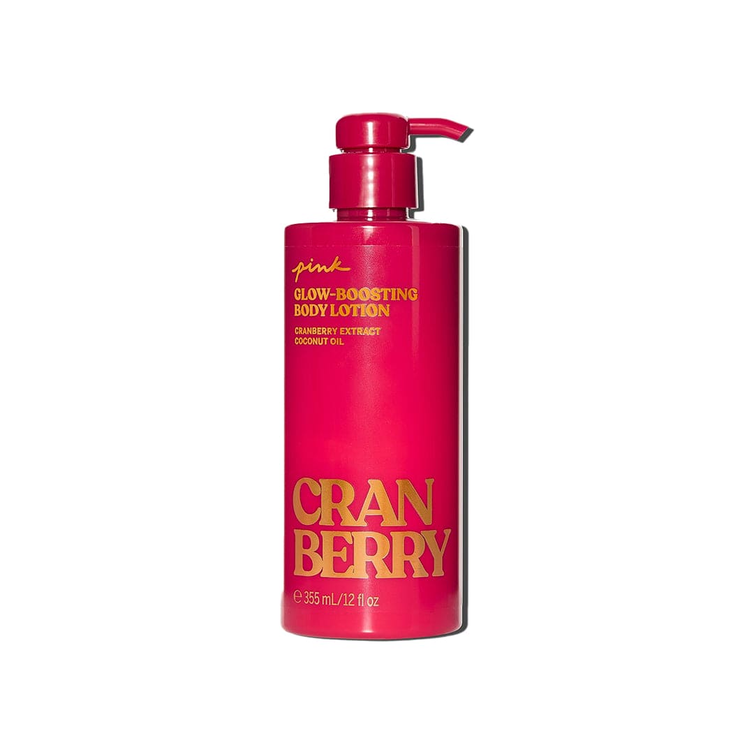 Victoria's Secret PINK Glow-Boosting Cranberry Body Lotion Body Lotion - XOXO cosmetics