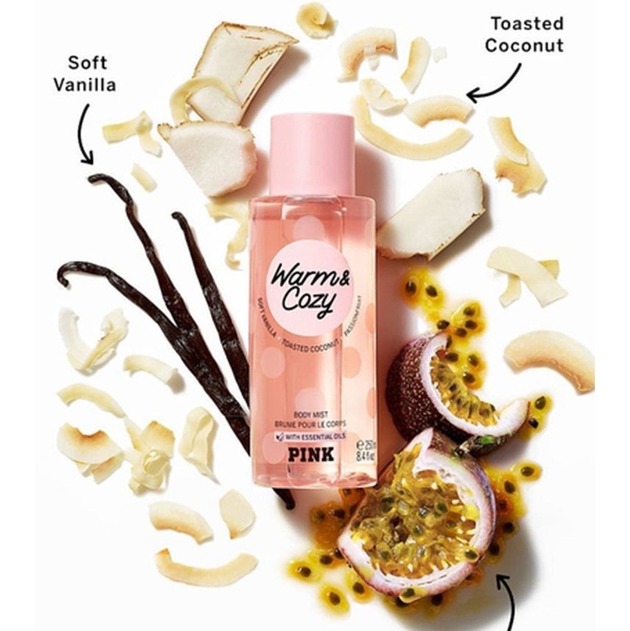 Victoria's Secret PINK Warm & Cozy Body Mist Body Mist - XOXO cosmetics