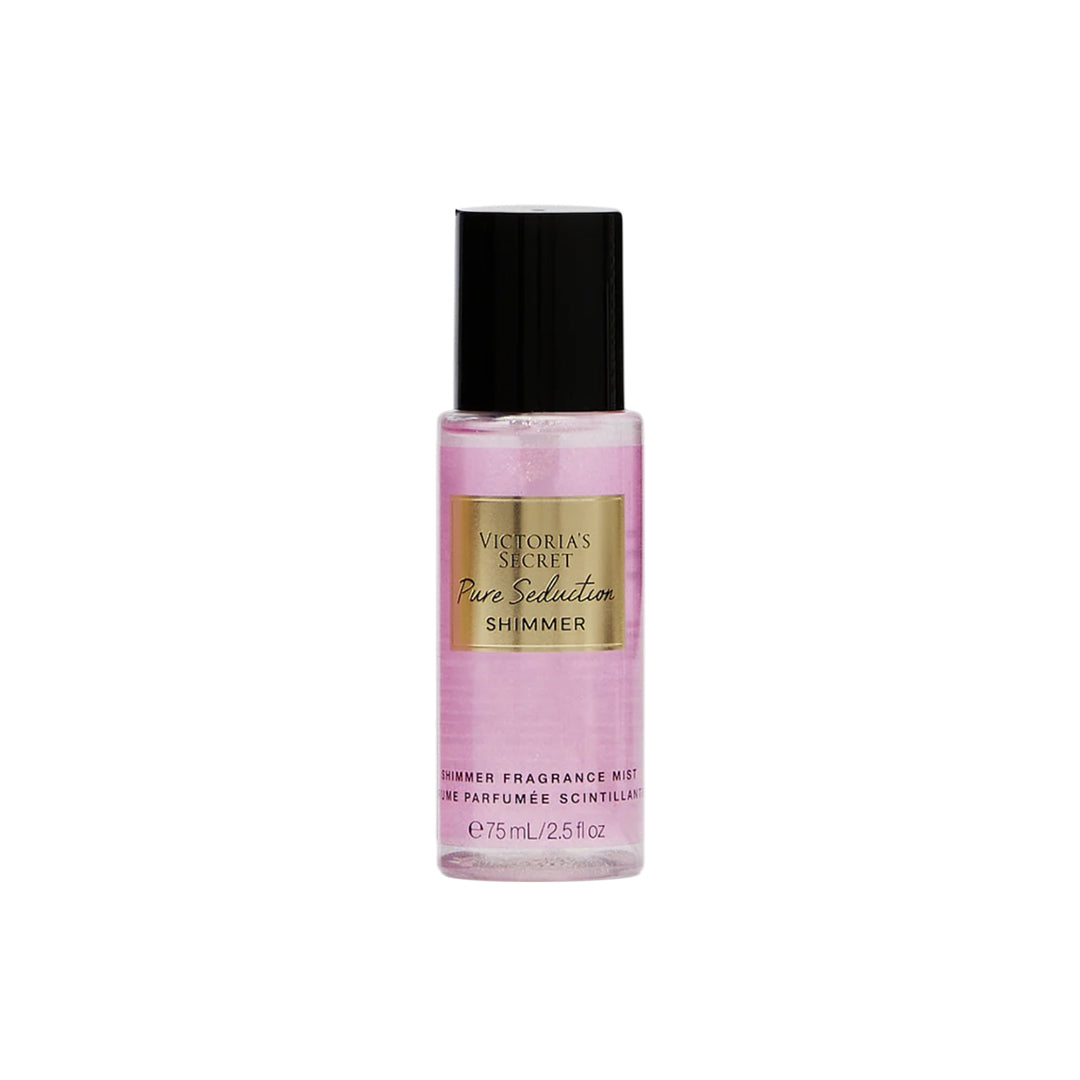 Victoria's Secret Pure Seduction Shimmer Fragrance Mini Mist - 75ml Gift Set - XOXO cosmetics