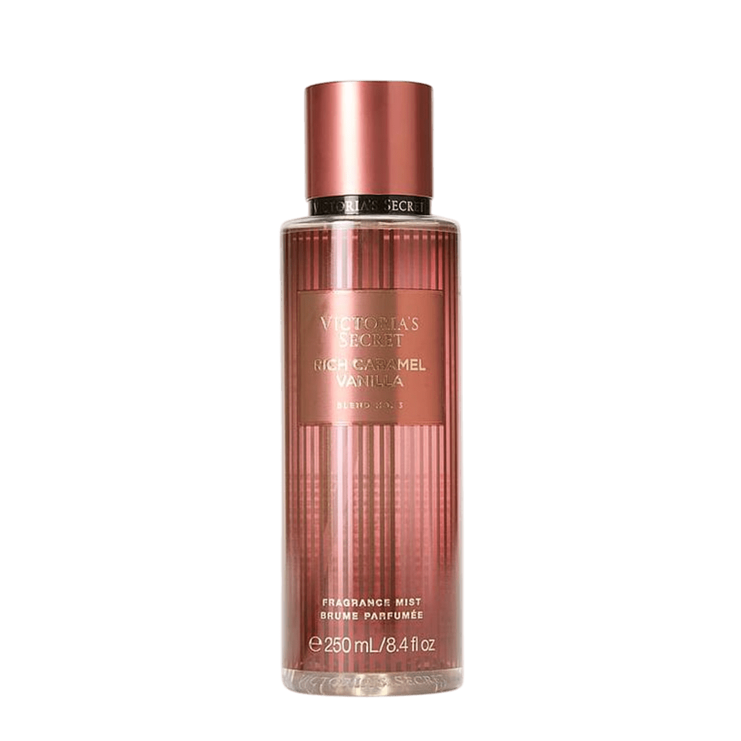 Victoria's Secret Rich Caramel Vanilla Fragrance Mist Body Mist - XOXO cosmetics