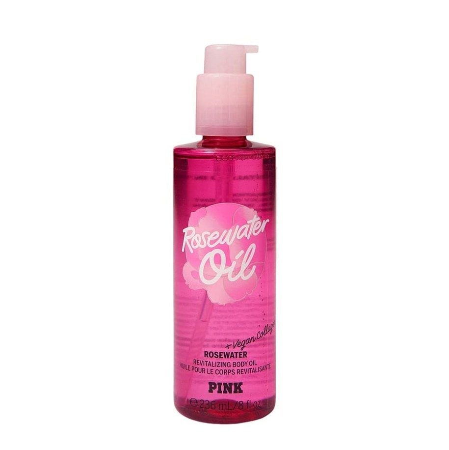 Victoria's Secret Rosewater Soothing Body Oil Body Oil - XOXO cosmetics