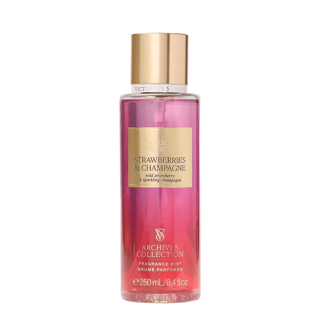 Victoria's Secret Strawberries & Champagne Fragrance Mist Body Mist - XOXO cosmetics