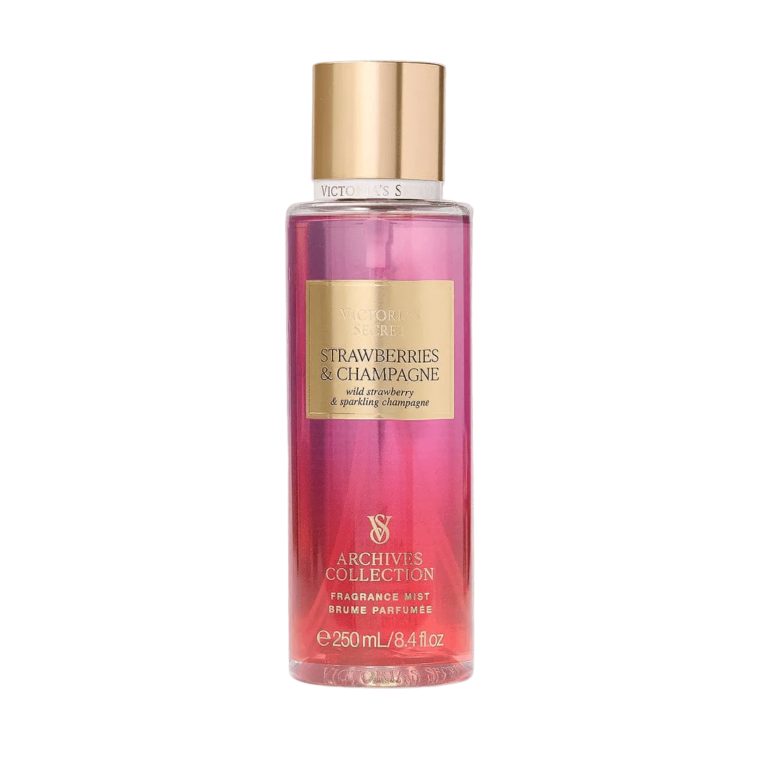 Victoria's Secret Strawberries & Champagne Fragrance Mist Body Mist - XOXO cosmetics