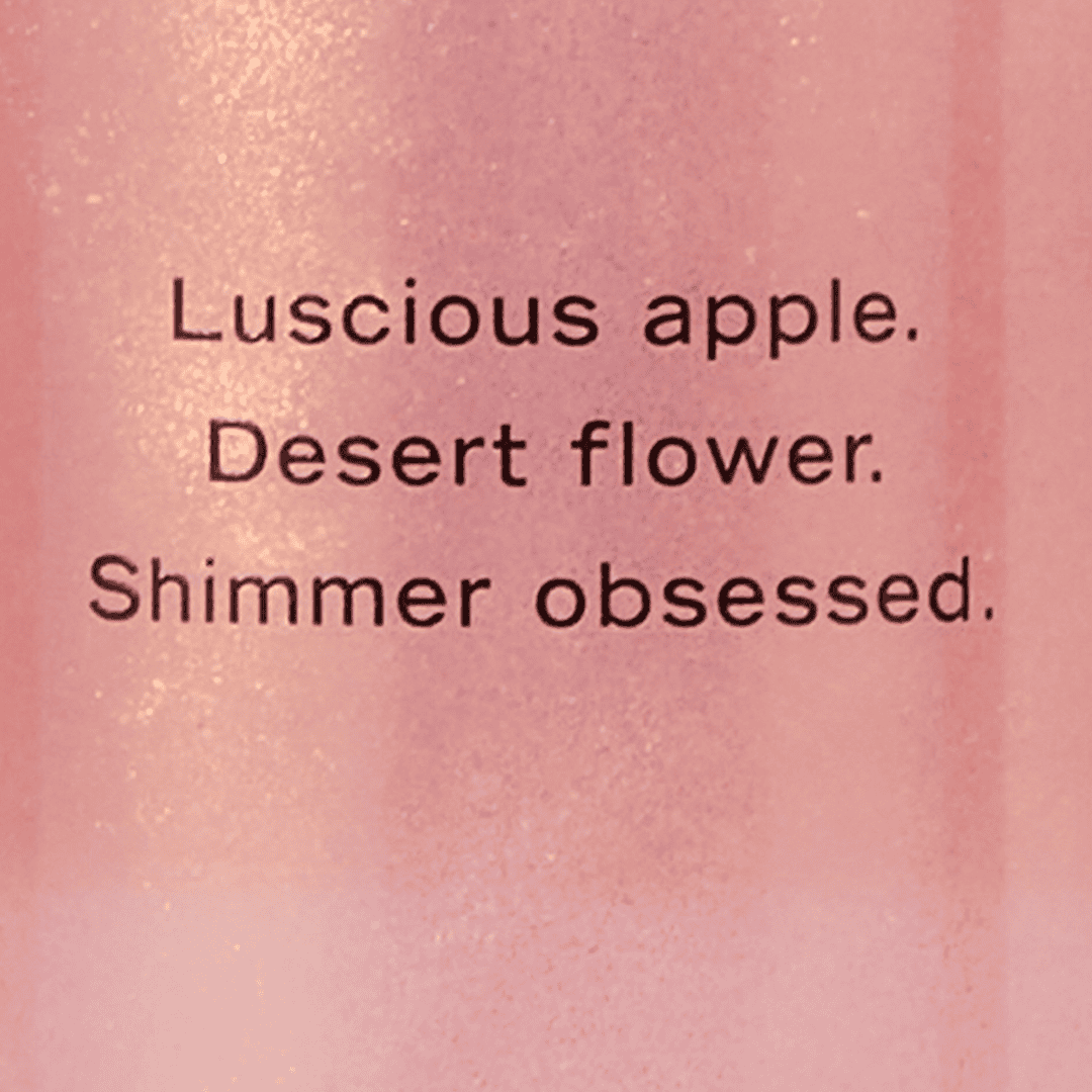 Victoria's Secret Temptation Shimmer Fragrance Mist Body Mist - XOXO cosmetics