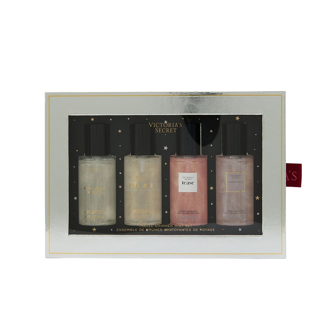 Victoria's Secret Travel Shimmer Mist Set Gift Set - XOXO cosmetics