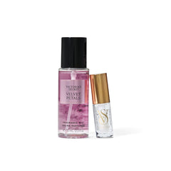 Victoria's Secret Velvet Petals Mist & Kiss Gift Set Gift Set - XOXO cosmetics