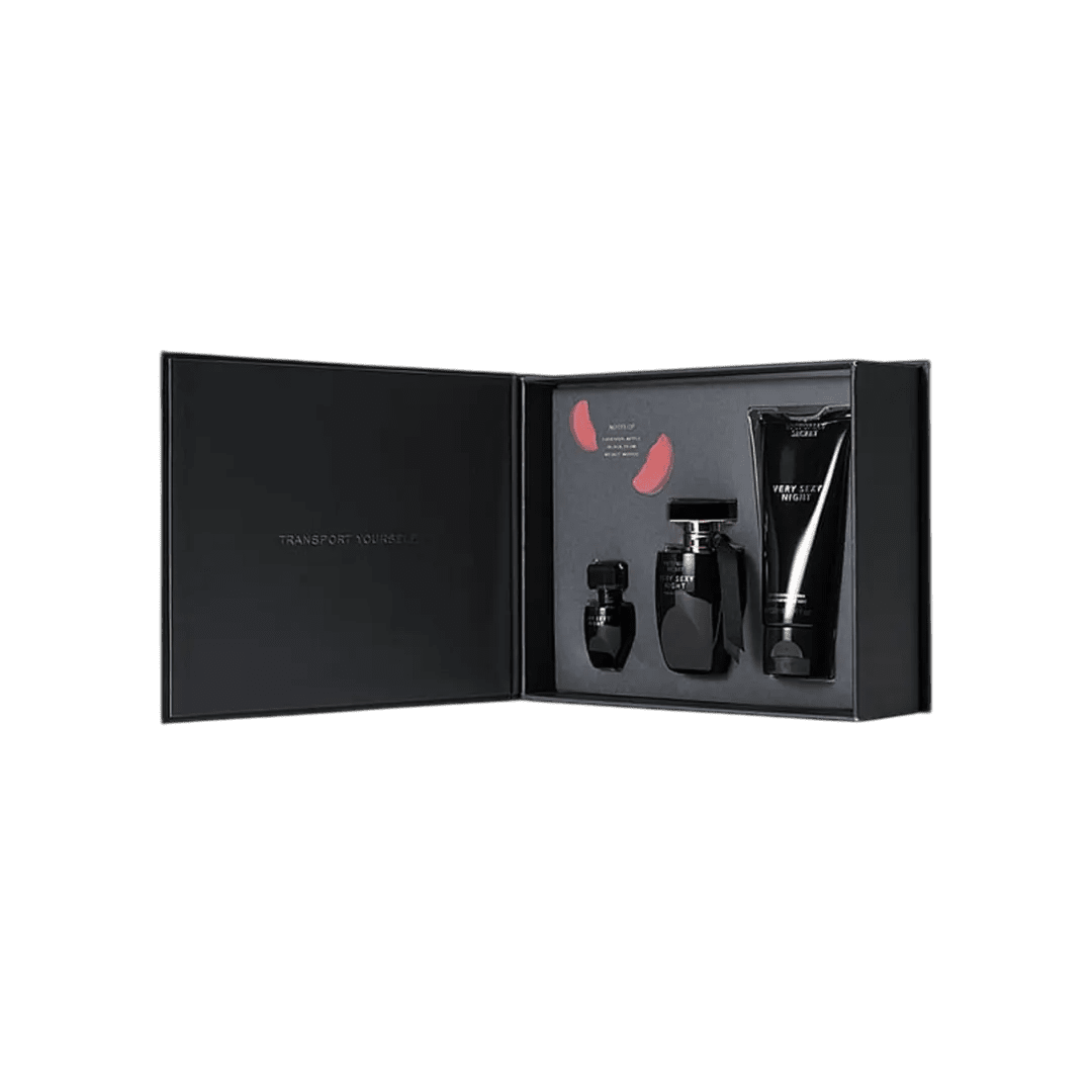 Victoria's Secret Very Sexy Night Fragrance Trio Gift Box Gift Set - XOXO cosmetics