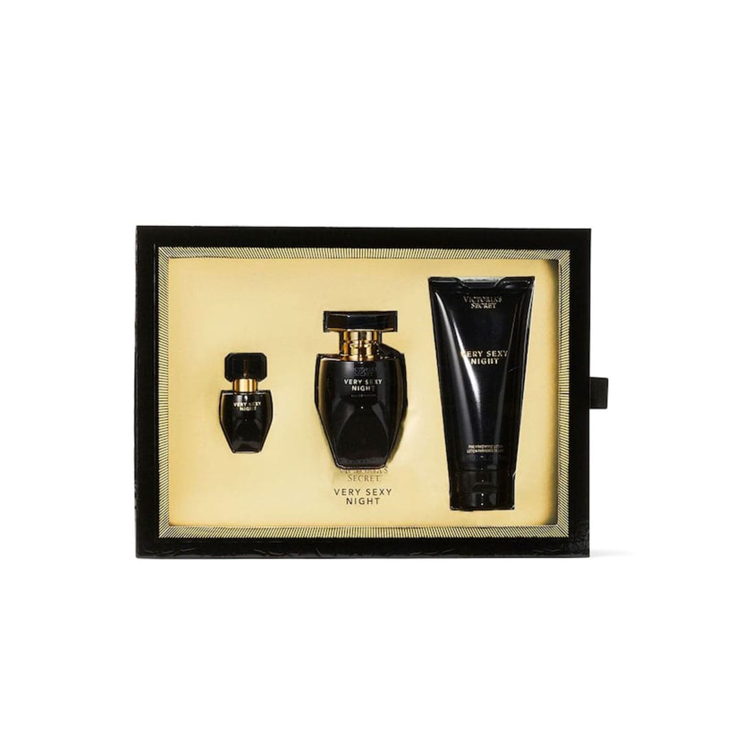 Victoria's Secret Very Sexy Night Gift Set - 3Pcs Gift Set - XOXO cosmetics