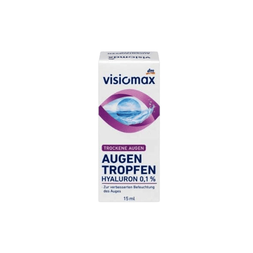 Visiomax Eye Drops With 0.1% Hyaluronic Acid Eye Care - XOXO cosmetics