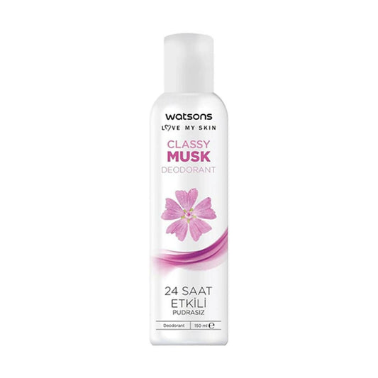 Watsons Classy Musk Deodorant Spray Private Area - XOXO cosmetics