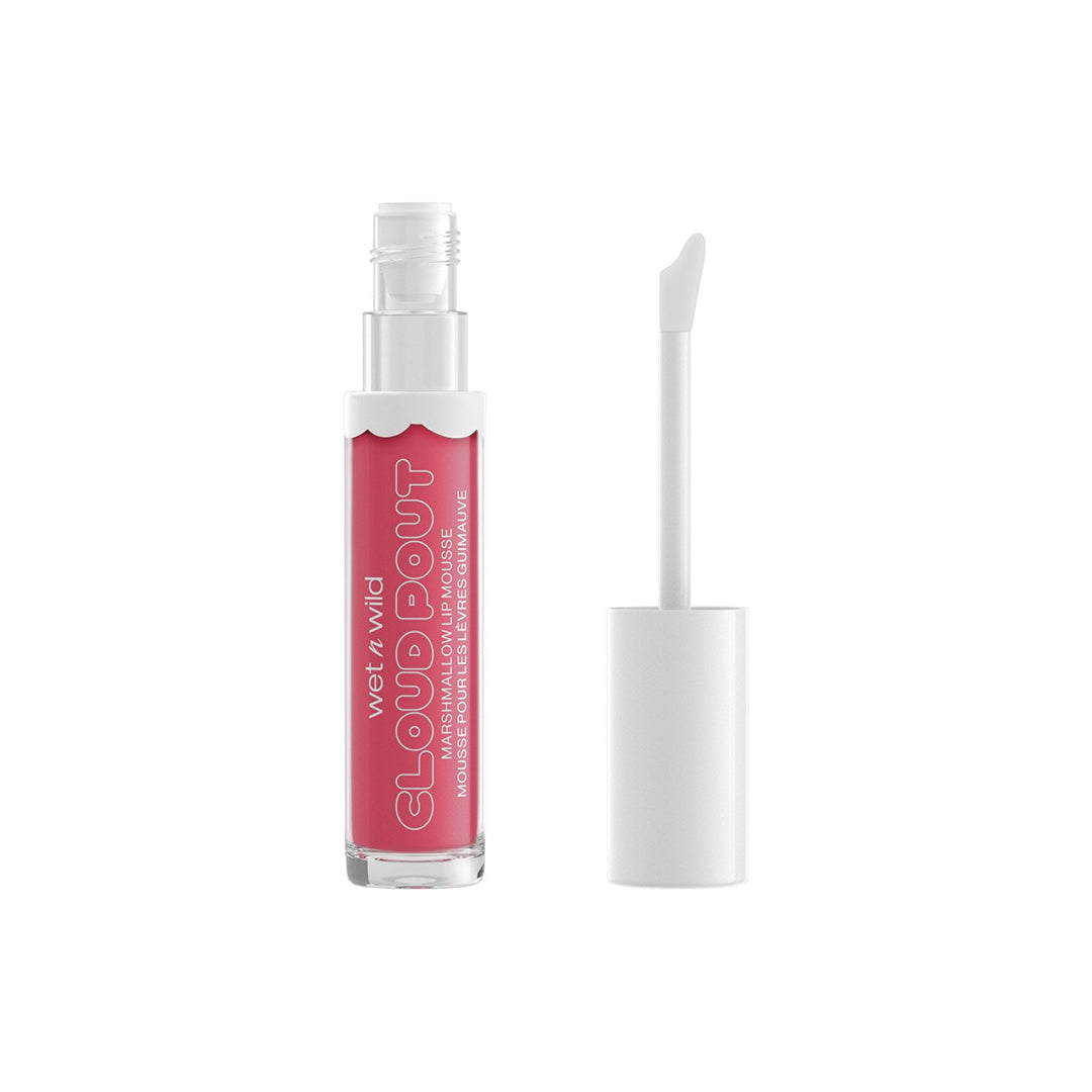 Wet n Wild Cloud Pout Marshmallow Lip Mousse - Marsh To My Mallow Liquid Lipstick - XOXO cosmetics
