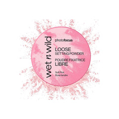 Wet n Wild Photofocus Loose Setting Powder - Soft Pink Powder - XOXO cosmetics