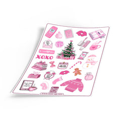 XOXO Pinky Stickers Stickers Sheet - XOXO cosmetics