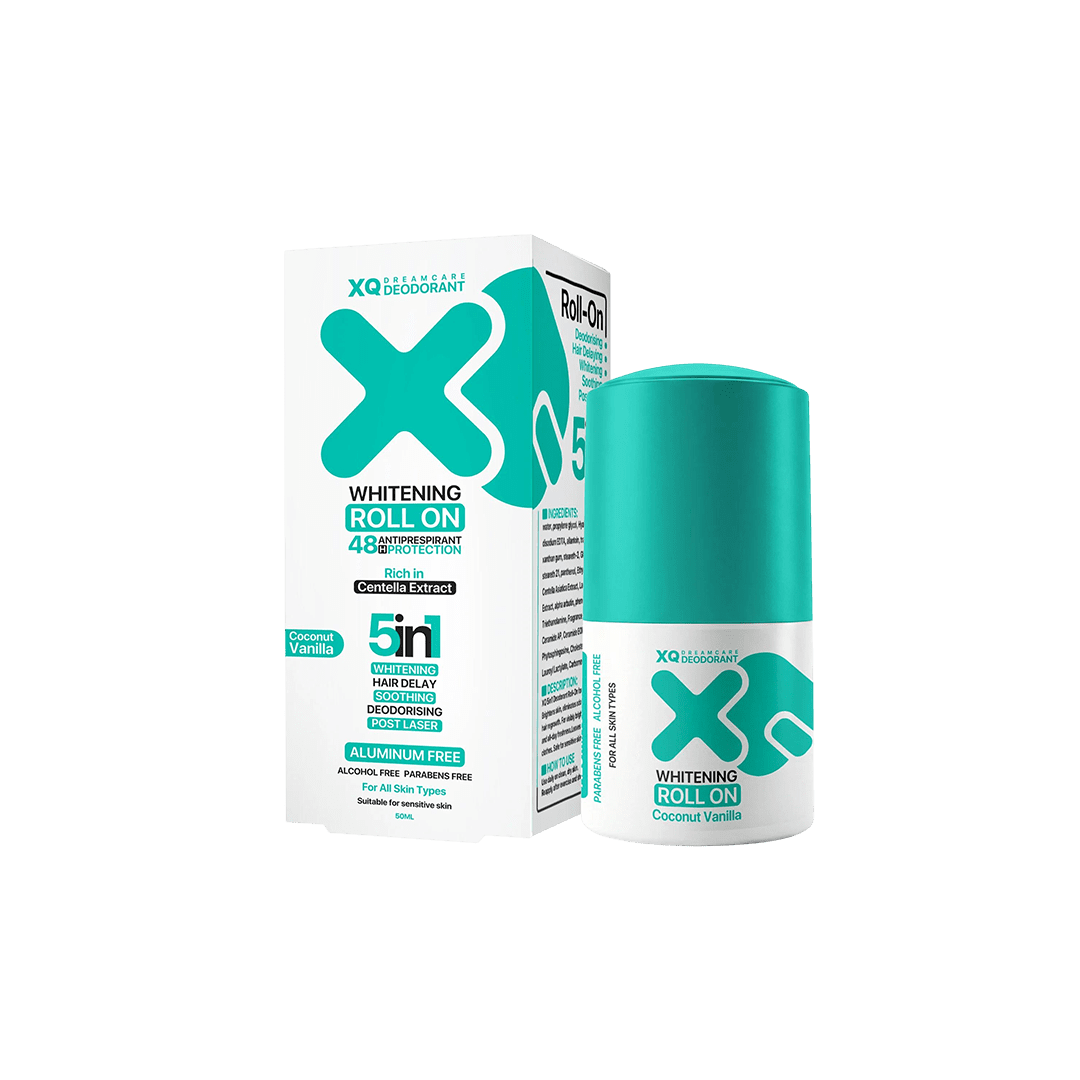 XQ Dreamcare Whitening Roll-On Deodorant - Coconut Vanilla Deodorant - XOXO cosmetics