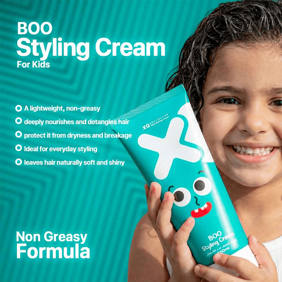 XQ Kids Boo Styling Cream - 250ml Kids Hair Care - XOXO cosmetics