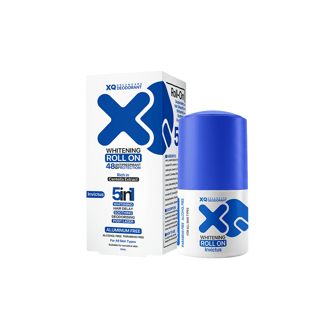 XQ Whitening Roll-On Deodorant - Invictus Deodorant - XOXO cosmetics