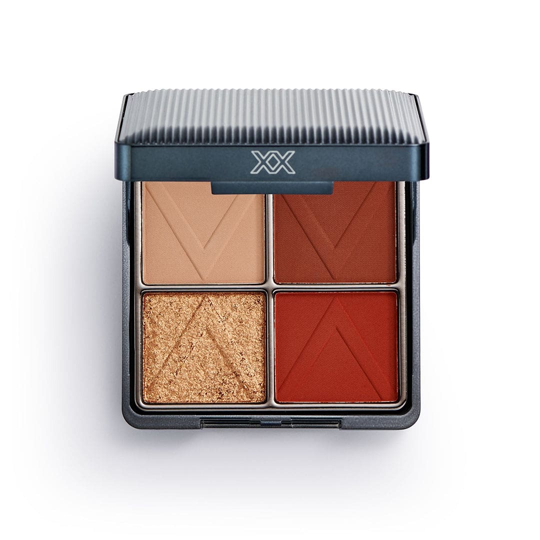 XX Revolution XXpress Quad Eyeshadow Palette - XXTROVERT Eyeshadow - XOXO cosmetics