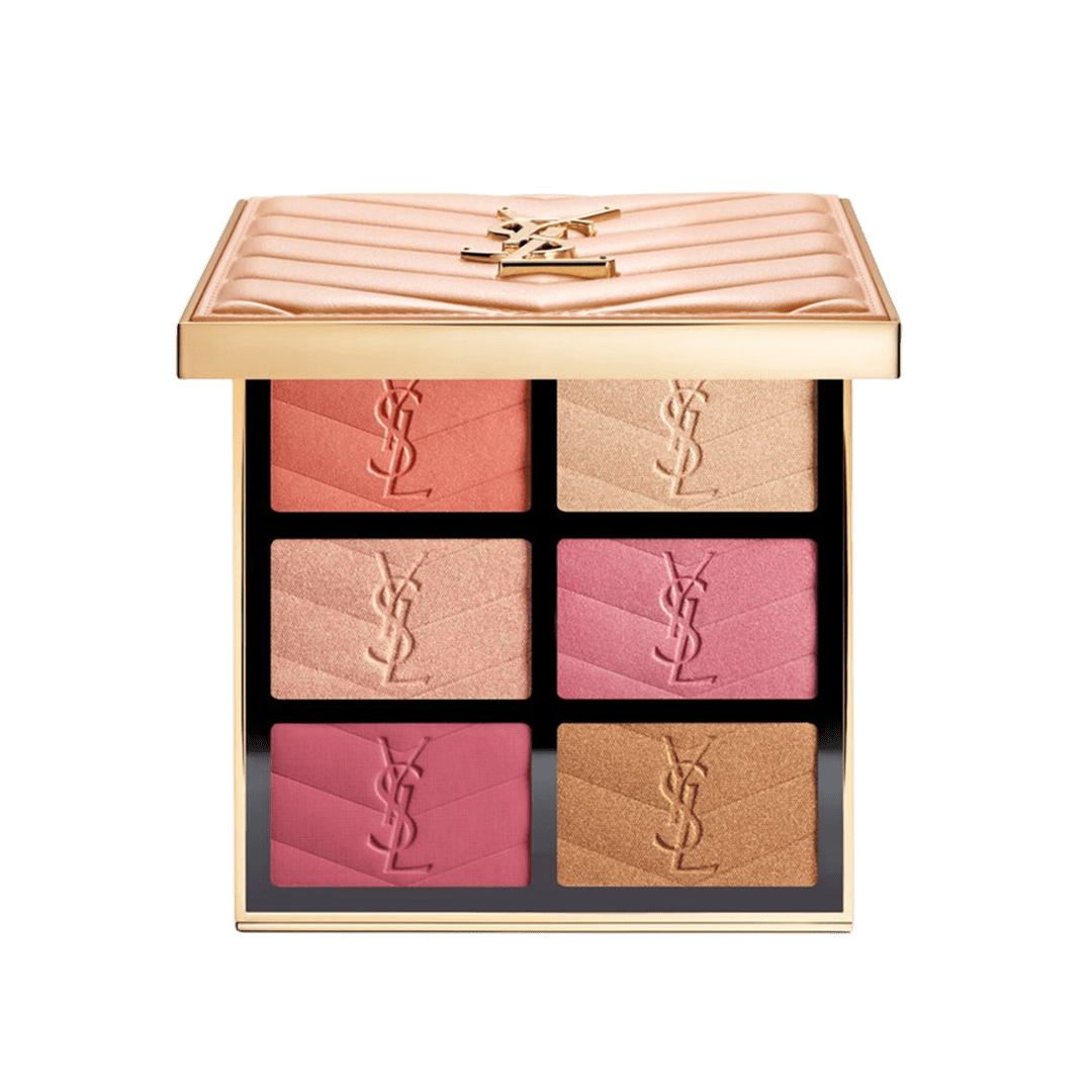 Yves Saint Laurent Golden Oasis Couture Face Palette – Blush & Highlighter Blush & Highlighter - XOXO cosmetics
