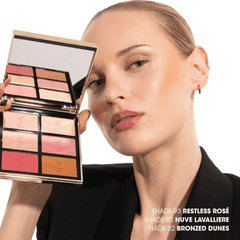 Yves Saint Laurent Golden Oasis Couture Face Palette – Blush & Highlighter Blush & Highlighter - XOXO cosmetics