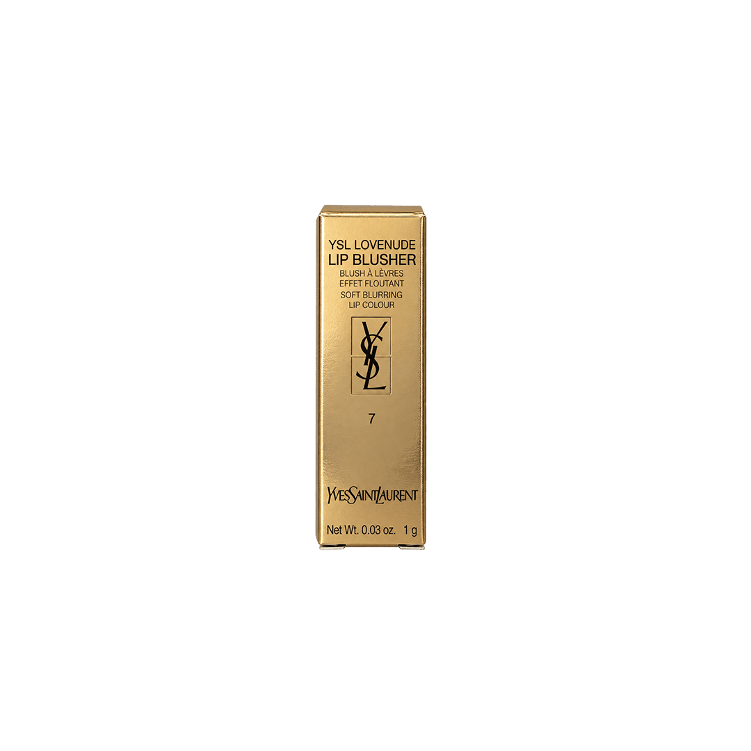 Yves Saint Laurent LOVENUDE Mini Lip Blusher- 07 Illicit Nude - 1g Lipstick - XOXO cosmetics