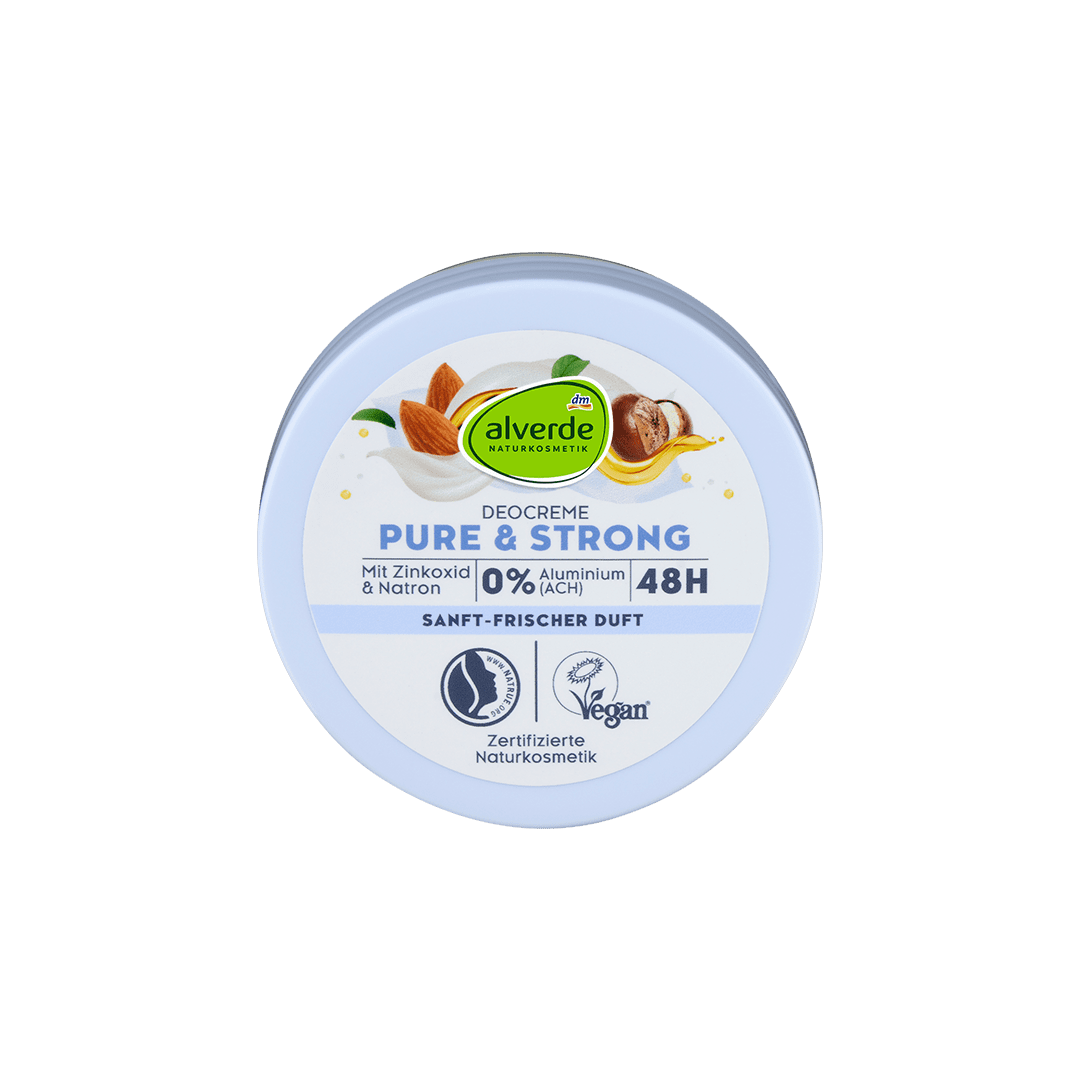 alverde Naturkosmetik Pure & Strong Deocream Deodorant - XOXO cosmetics