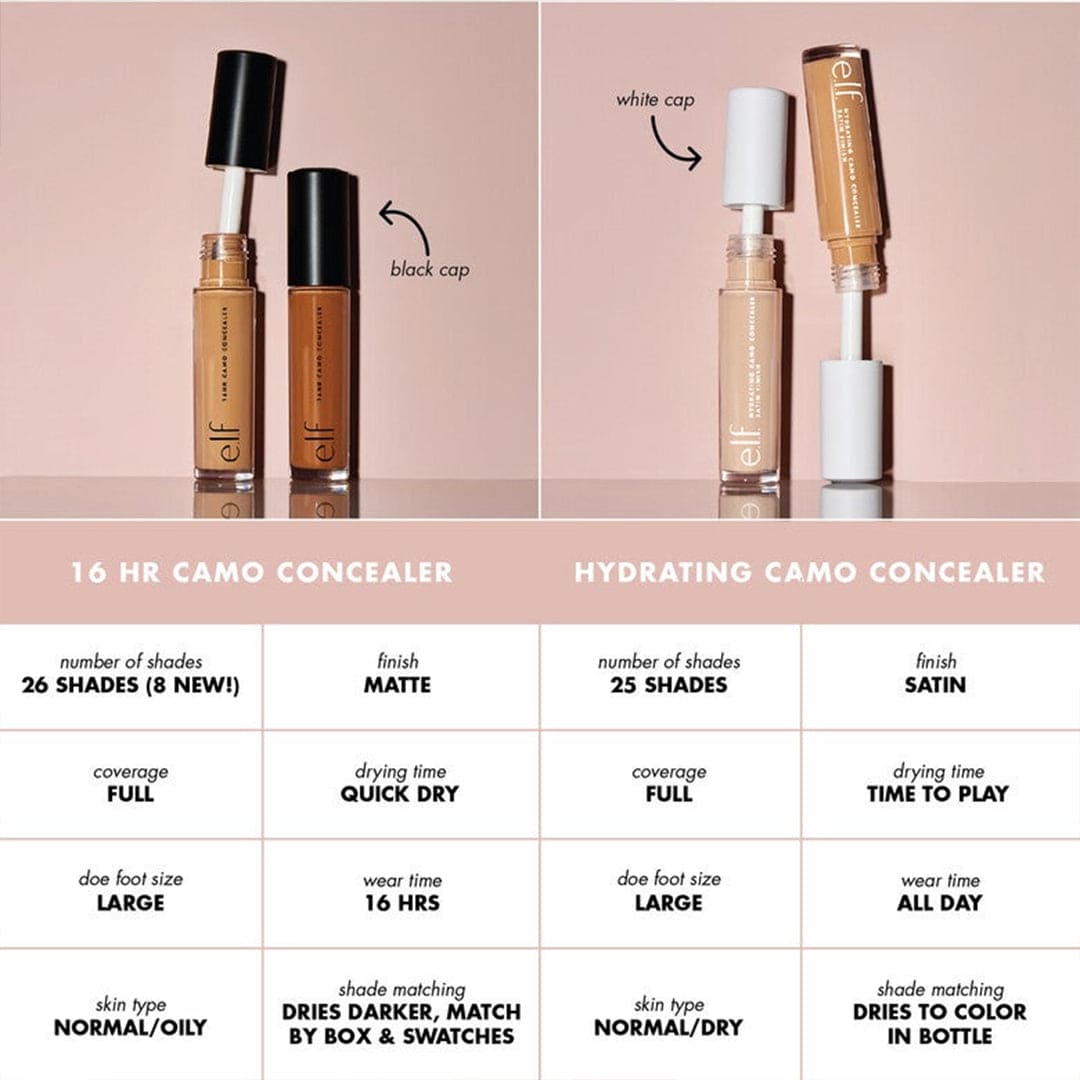 e.l.f 16HR Camo Concealer Concealer - XOXO cosmetics