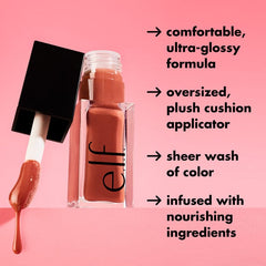 e.l.f. Glow Reviver Lip Oil Lip Gloss - XOXO cosmetics