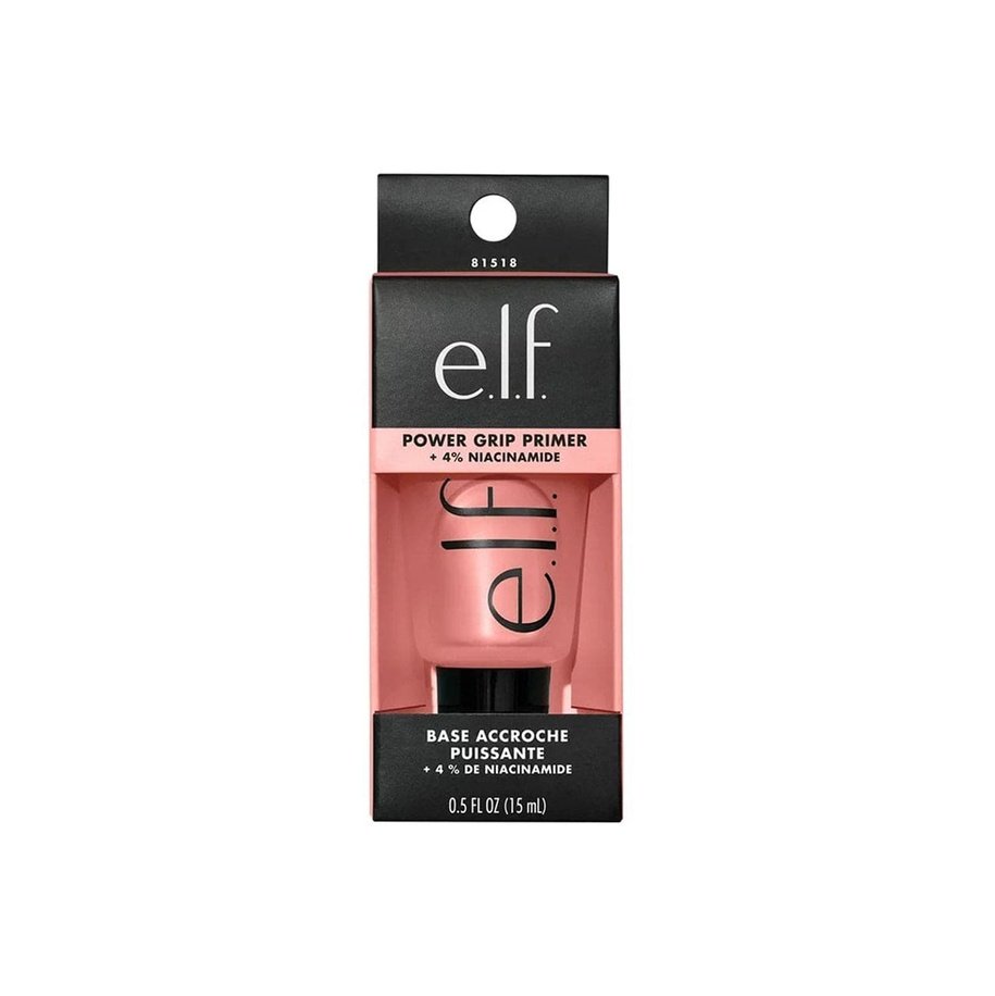 e.l.f. Power Grip Primer - Clear I Transparent + 4% NIACINAMIDE Primer - XOXO cosmetics