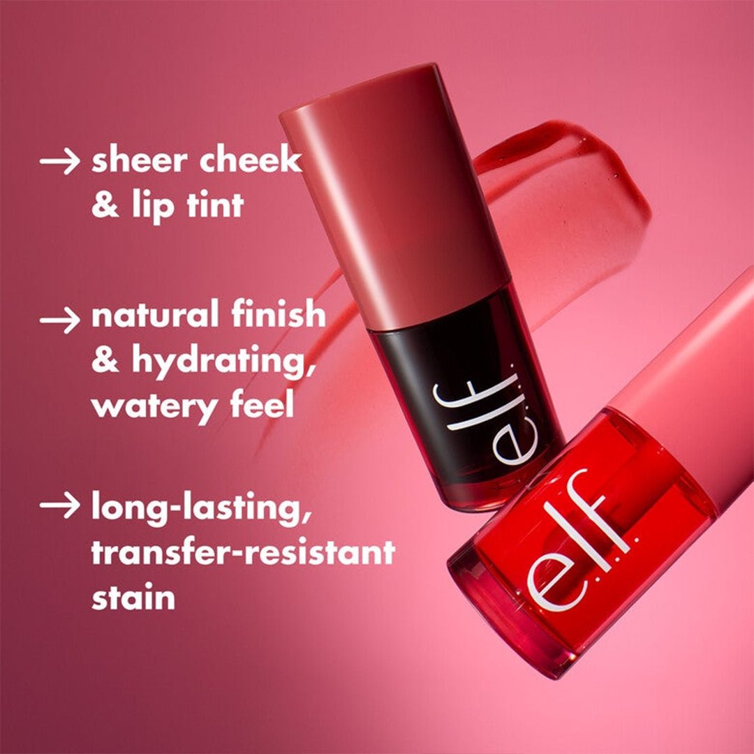 e.l.f Sheer For It Blush Tint Lip Tint - XOXO cosmetics
