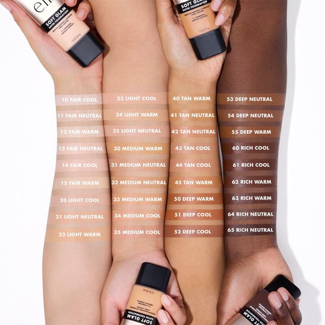 e.l.f Soft Glam Satin Foundation Foundation - XOXO cosmetics