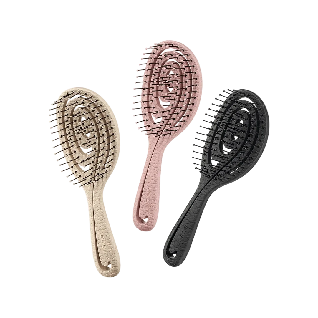 ebelin Mini Spiral Detangling Brush ( Random Color )