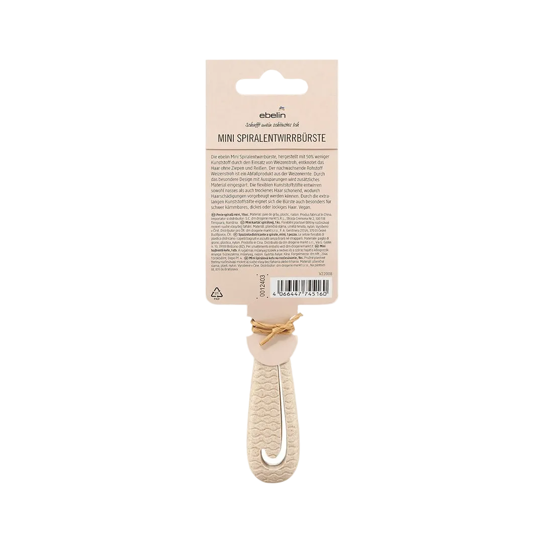 ebelin Mini Spiral Detangling Brush ( Random Color )