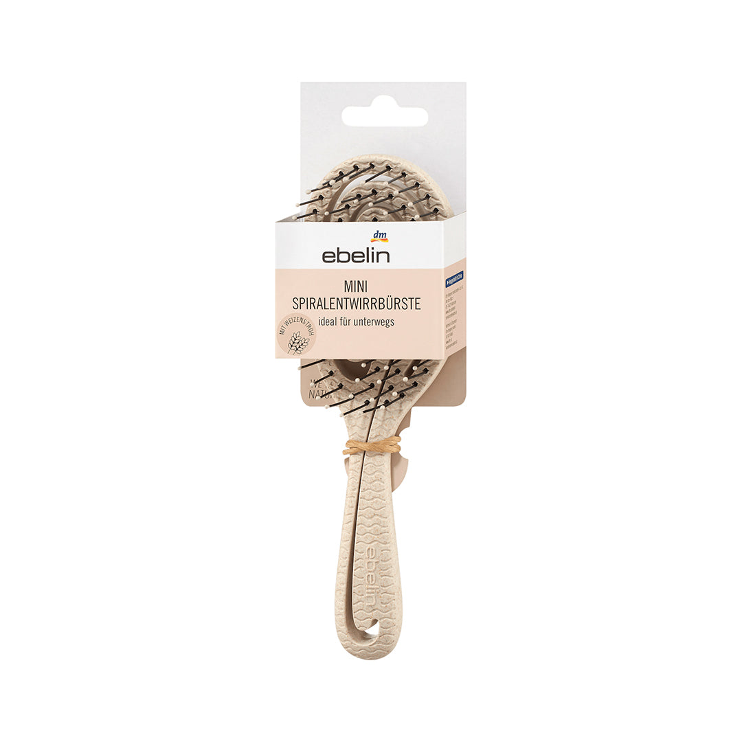 ebelin Mini Spiral Detangling Brush Random Color Hair Tools - XOXO cosmetics