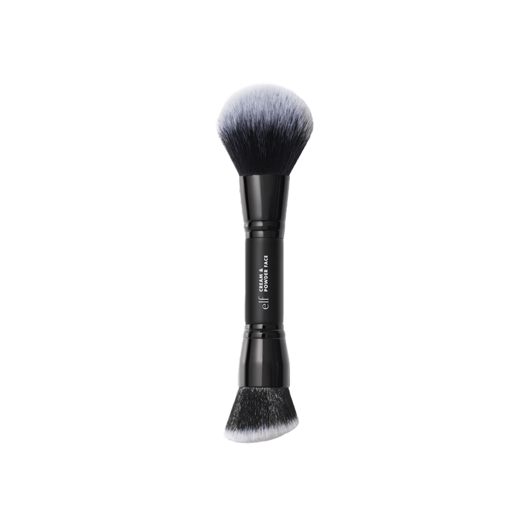 elf Dual-Ended Cream + Powder Brush Makeup Tools - XOXO cosmetics