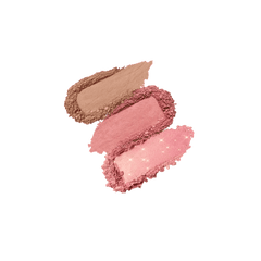kIKO Milano Multi Finish Trio Blush & Bronzer Palette Face Palette - XOXO cosmetics