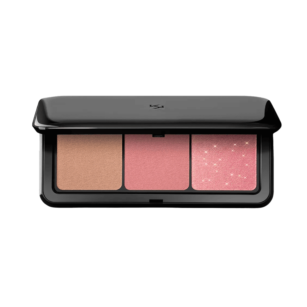 kIKO Milano Multi Finish Trio Blush & Bronzer Palette Face Palette - XOXO cosmetics