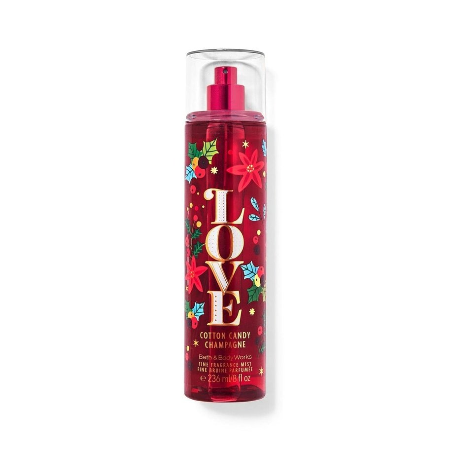 Bath & Body Works LOVE - Cotton Candy Champagne Fine Fragrance Mist Body Mist - XOXO cosmetics