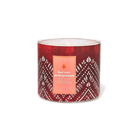 Bath & Body Works Harvest Pomegranate Candle Candles - XOXO cosmetics