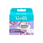 Gillette Venus Comfort Glide Breeze 3 Blades - 4pcs Shaving - XOXO cosmetics