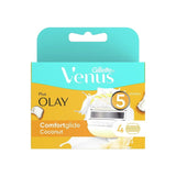 Gillette Venus & Olay Women's Razor - 4 Cartridges Shaving - XOXO cosmetics