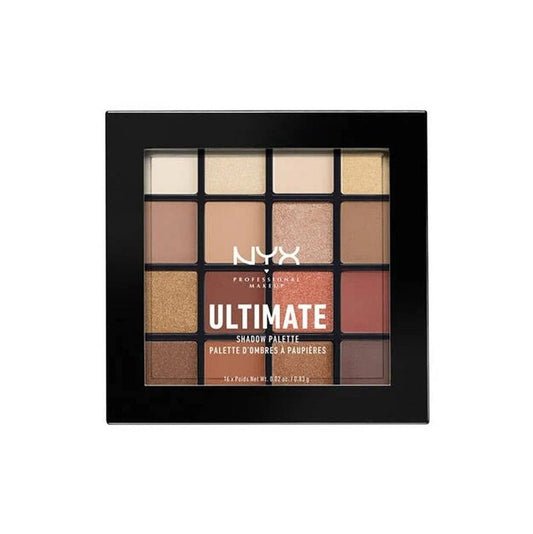 NYX Pro Level Eyeshadow Palette Warm Neutrals Eye Shadow - XOXO cosmetics