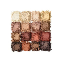 NYX Pro Level Eyeshadow Palette Warm Neutrals Eye Shadow - XOXO cosmetics