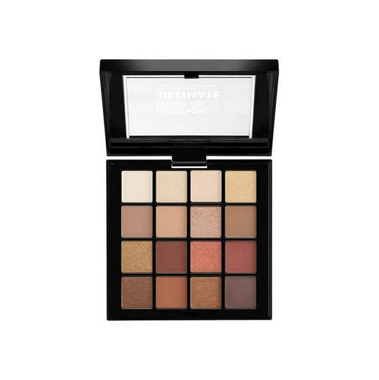 NYX Pro Level Eyeshadow Palette Warm Neutrals Eye Shadow - XOXO cosmetics