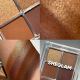 SHEGLAM Cosmic Crystal Eyeshadow Quad - Higher Self Eyeshadow - XOXO cosmetics