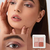 SHEGLAM Cosmic Crystal Eyeshadow Quad - Spellbound Eyeshadow - XOXO cosmetics