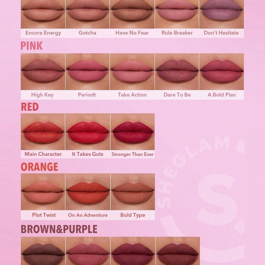 SHEGLAM Dynamatte Boom Long Lasting Matte Lipstick – XOXO Beauty ...