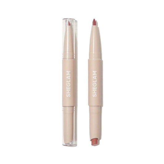 SHEGLAM Glam 101 Lipstick & Liner Duo Lip Pencil - XOXO cosmetics