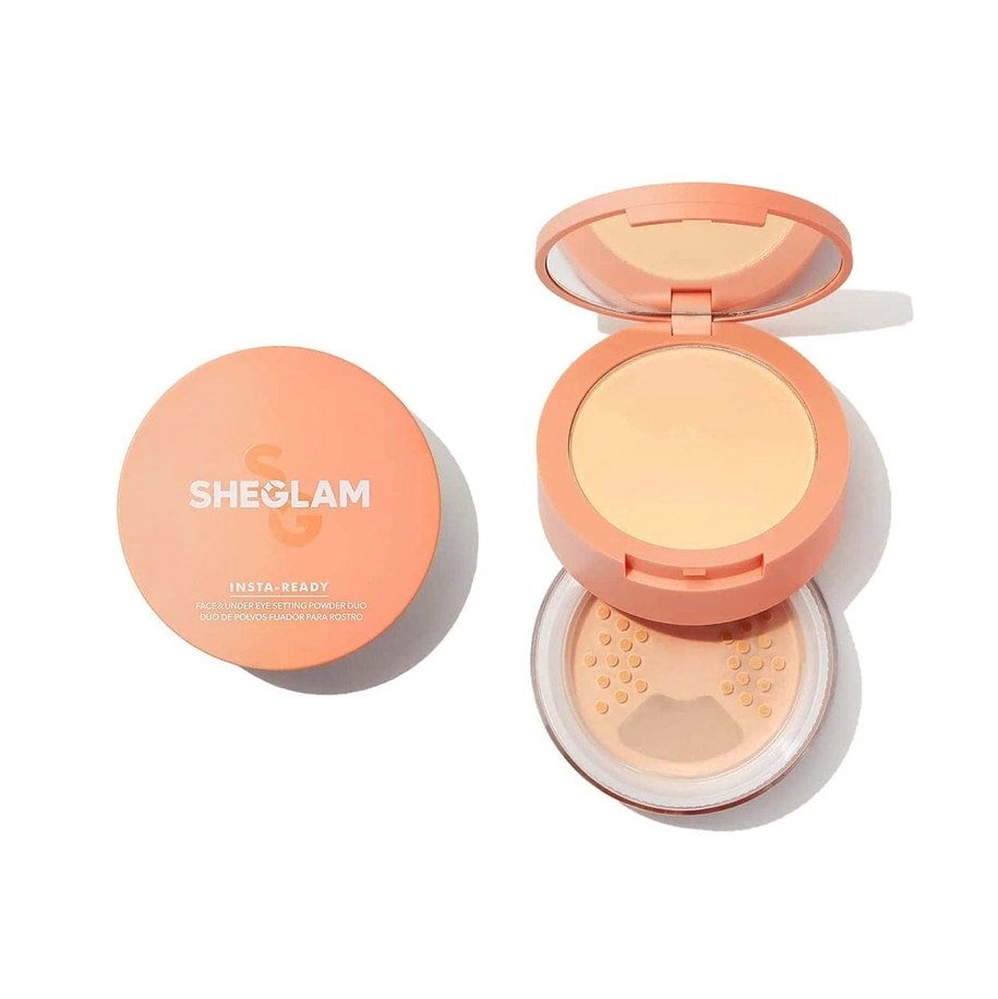 SHEGLAM Insta-Ready Face & Under Eye Setting Powder Duo Setting Powder - XOXO cosmetics